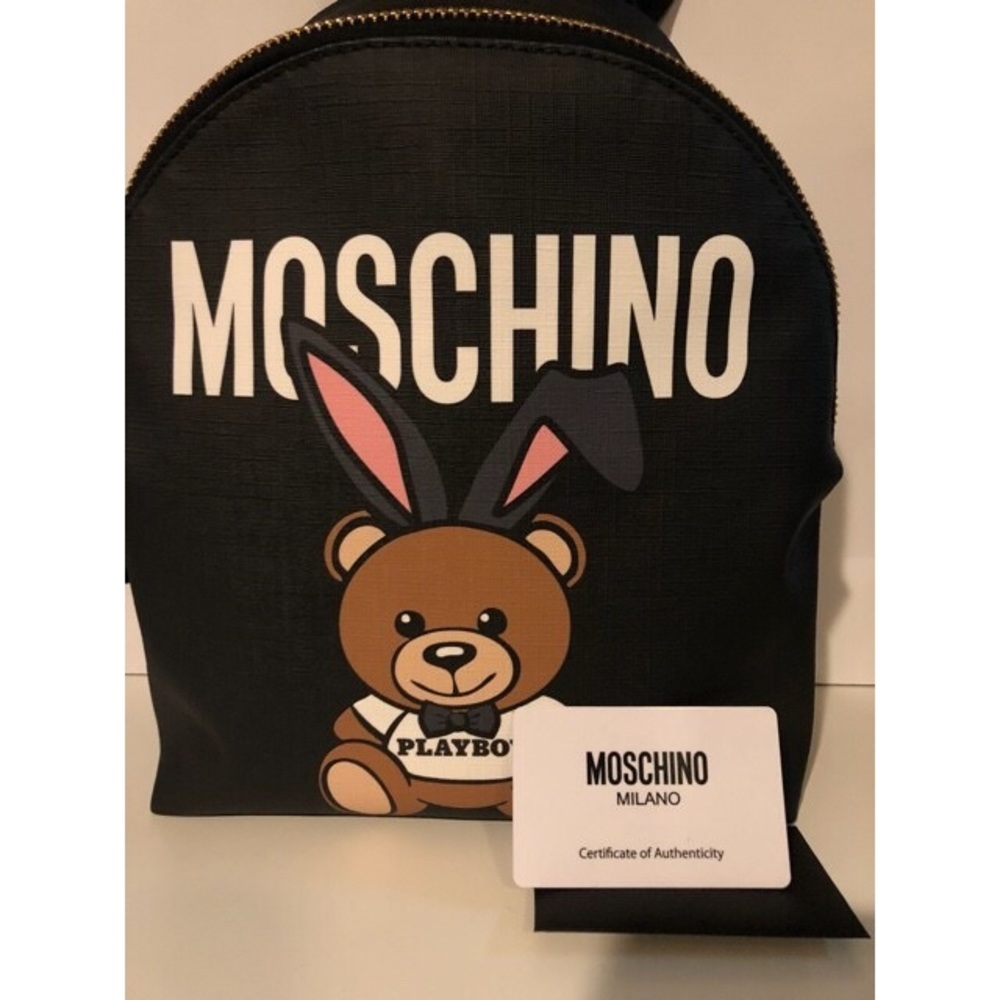 Brand New! Moschino playboy bear backpack!